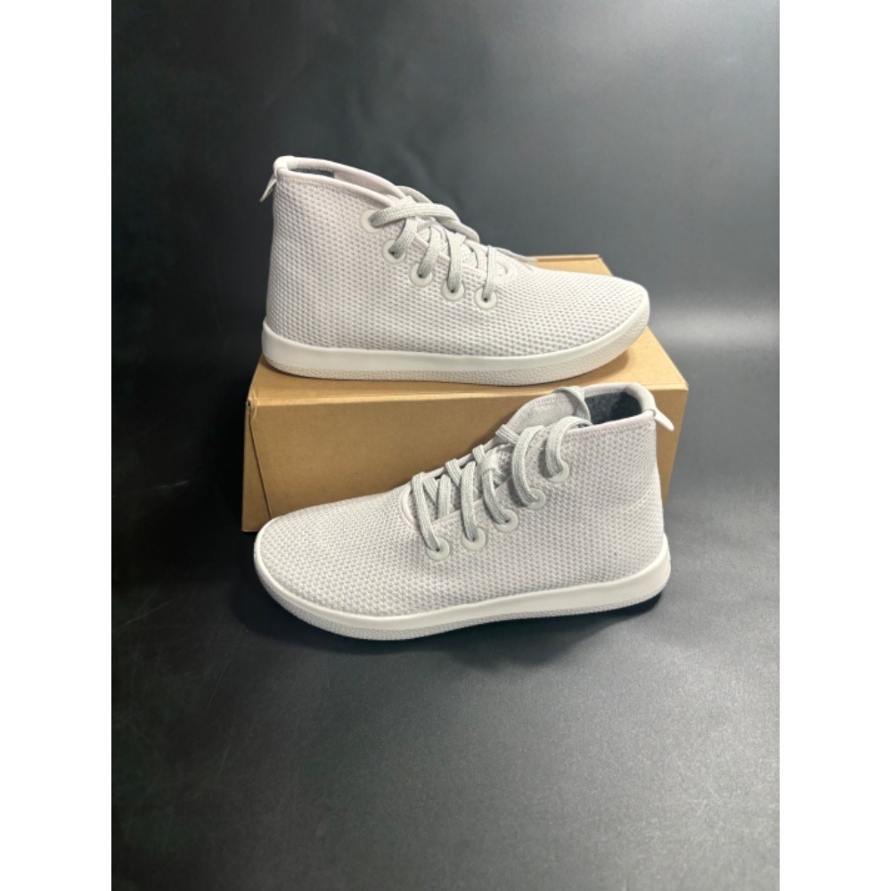 Allbird NIB Tree Topper Knit‎ High Top Sneakers in Chalk Size 7